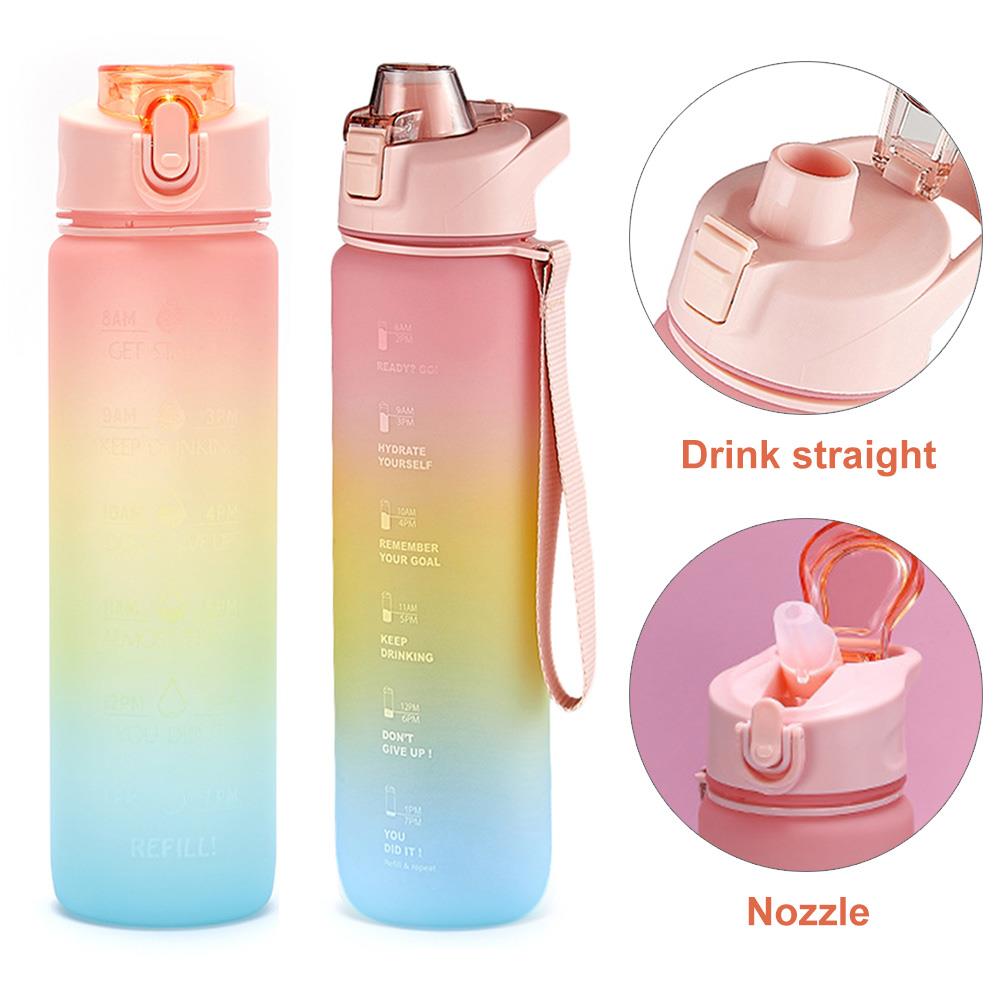 Pretty In Pink, Powerful In Purpose Wellness Water Bottle 32-Oz.