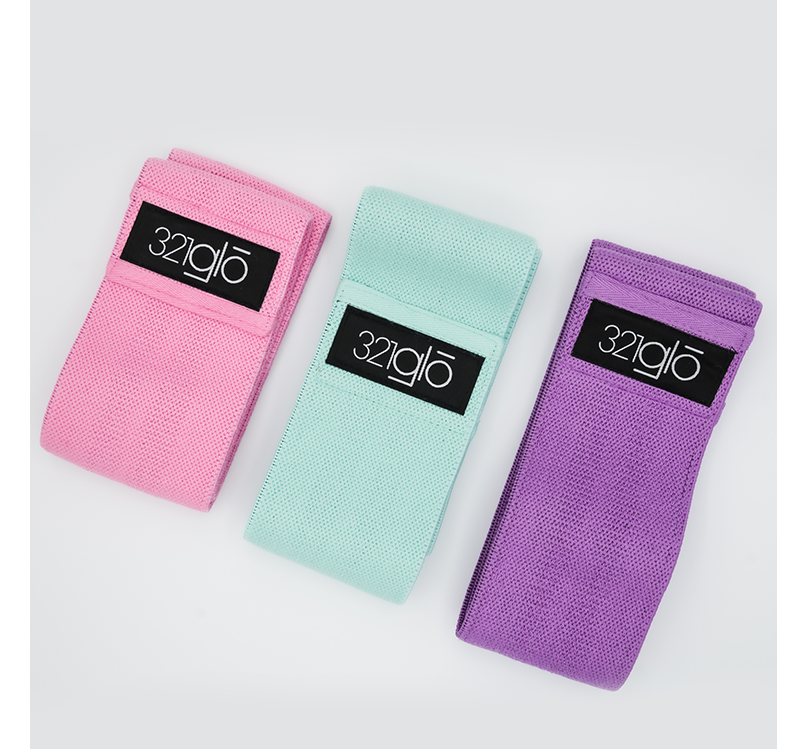 Fabric glute resistance bands hot sale